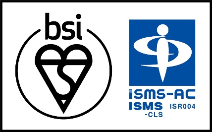 IS 99070 / ISO27001 CLOUD833905 / ISO27017